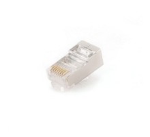Cablexpert Вилка RJ-45 кат.5e, для одножильного кабеля  (100 шт.) (LC-8P8C-001 (3-fork))