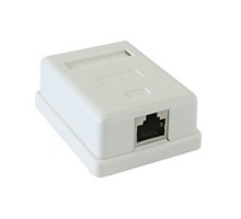 Gembird NAS212 Розетка  RJ-45 кат.STP 5e внешняя экранированная 1 порт, 110&Krone