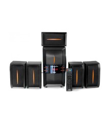 Dialog Progressive AP-540 BLACK {акустические колонки 5.1, 40W+5*12W RMS,  USB+SD reader}