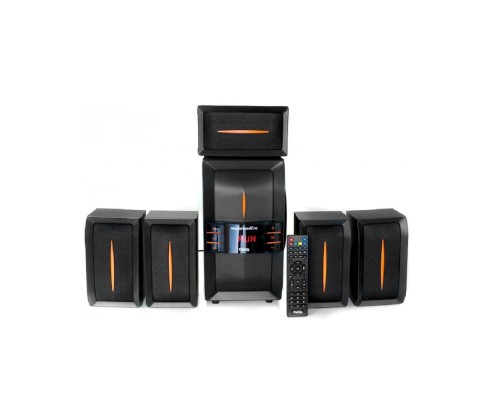 [Колонки] Dialog Progressive AP-540 BLACK {акустические колонки 5.1, 40W+5*12W RMS,  USB+SD reader}