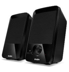 SVEN 312, черный {2.0, 100 – 20 000 Гц, 4Вт}