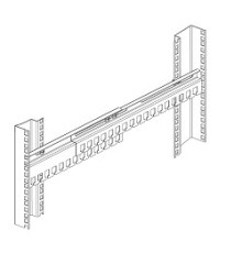 ЦМО Органайзер кабельный горизонтальный раздвижной 450-1000 мм (ГКО-45-100)