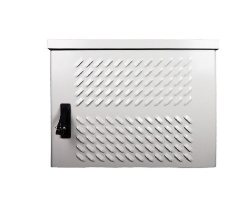 [Монтажное оборудование] ЦМО Шкаф уличный всепогодный настенный 12U (600х500), передняя дверь вент. (ШТВ-Н-12.6.5-4ААА)