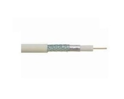 [Кабель] REXANT (01-2233) Кабель RG-6U+CU, 64*, 75 Ом, (305м.), белый
