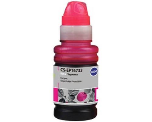 [расходные материалы] CACTUS Чернила CS-EPT6733 для Epson L800 , пурпурный, 100 мл
