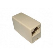 VCOM VTE7713-1/10 Модуль RJ-45 - RJ-45 проходной, кат. 5e (10 шт. в уп-ке), блистер [693751088607]
