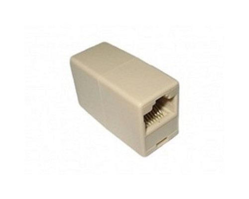 [Переходник] VCOM VTE7713-1/10 Модуль RJ-45 - RJ-45 проходной, кат. 5e (10 шт. в уп-ке), блистер [693751088607]