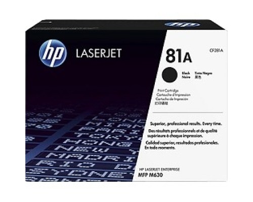 [Расходные материалы] HP CF281A Картридж, Black {LJ ENTERPRISE MFP M630, (10500стр.)}