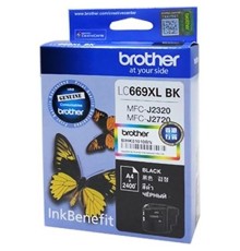 Brother LC-669XLBK Картридж, Black {MFCJ2320/2720, чёрный, (2400стр)}