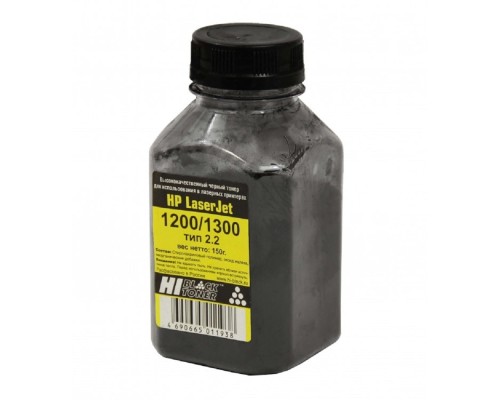 [Расходные материалы] Hi-Black Тонер для HP LJ 1200/1300, Тип 2.2, 150 г, банка, (C7115A/X/Q2613A/X/Q2624A, EP-25)