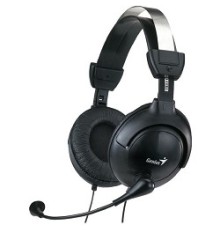 GENIUS HS-M505X черный 31710058101 {Наушники с микрофоном, 1.5м}