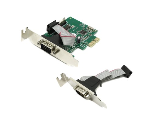 [Контроллер] ORIENT XWT-PE2SLP OEM PCI-Ex1, 2xCOM9M, Low Profile (29839)