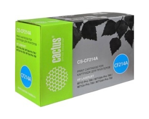 [расходные материалы] CACTUS CF214A Тонер Картридж Cactus CS-CF214A/R черный для для принтеров HP LaserJet 700 MFP M712 (10000стр.)