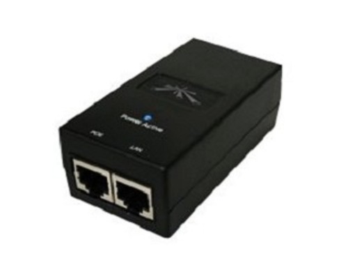 [Сетевое оборудование] UBIQUITI POE-48-24W-G(EU) Блок питания с PoE, 220 VAC -> 48VDC 0.5A