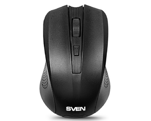 [Мышь] Беспроводная мышь Sven RX-300 Wireless чёрная (3+1кл. 600/1000/1400DPI)