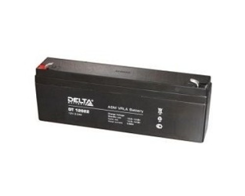 [батареи] Delta DT 12022 (2.2 Ач, 12В) свинцово- кислотный аккумулятор  