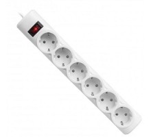 Defender Фильтр DFS 153 3.0 m, 6 розеток, белый [99490]