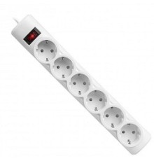 Defender Фильтр DFS 155 5.0 m, 6 розеток, белый [99493]