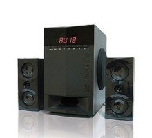 Dialog Progressive AP-230 BLACK {акустические колонки 2.1, 35W+2*15W RMS, Bluetooth, USB+SD reader}