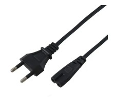 Rexant (11-1106) Шнур сетевой, вилка СЕЕ 7/16 - разъем IEC 320 C7, кабель 2x0,5 мм?, длина 5 метров (PE пакет) 