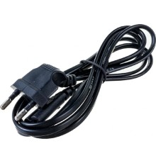 Rexant (11-1104) Шнур сетевой, вилка угловая СЕЕ 7/16 - разъем IEC 320 C7, кабель 2x0,75 мм?, длина 1,5 метра (PVC пакет) 