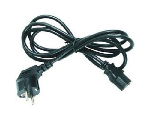 [Кабели USB и переходники] Rexant (11-1131) Шнур сетевой, вилка угловая СЕЕ 7/7(Schuko) - разъем IEC 320 C13, кабель 3x0,75 мм?, длина 1,8 метра (PVC пакет) 