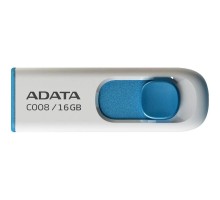 A-DATA Flash Drive 16Gb С008 AC008-16G-RWE {USB2.0, белый}