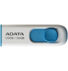 A-DATA Flash Drive 16Gb С008 AC008-16G-RWE {USB2.0, белый}