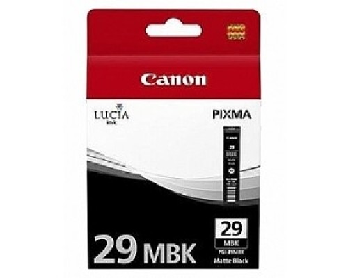 [Расходные материалы] Canon PGI-29MBK 4868B001 Картридж для  Pixma Pro 1, Черный