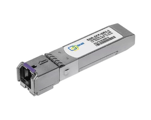 [Сетевое оборудование] SNR-SFP-W53-3 Модуль SFP WDM, дальность до 3км (6dB), 1550нм  SNR-SFP-W53-3