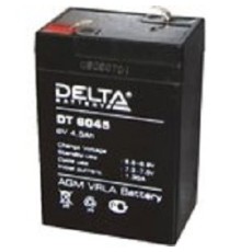 Delta DT 6045 (4.5 А\ч, 6В) свинцово- кислотный аккумулятор  