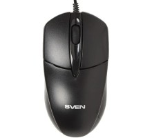 Мышь Sven RX-112 USB чёрная (2+1кл. 1000DPI, кор)