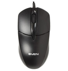 Мышь Sven RX-112 USB чёрная (2+1кл. 1000DPI, кор)