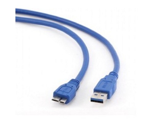 [кабели] Gembird/Cablexpert CCP-mUSB3-AMBM-0.5M Кабель USB 3.0 Pro , AM/microBM 9P, 0.5м, экран, синий