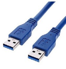 Gembird/Cablexpert Pro CCP-USB3-AMAM-6, AM/AM, 1.8м, экран, синий