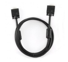 Gembird/Cablexpert CC-PPVGA-6B,  Кабель VGA Premium,15M/15M, 1.8м, тройн.экран, феррит.кольца, чёрный, пакет