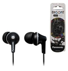 Panasonic RP-HJE125E-K вкладыши канальные, черный 