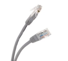 Telecom Патч-корд UTP кат.5е 3м серый [NA102_GREY_3.0M] [6242755307308][NA102-3M]
