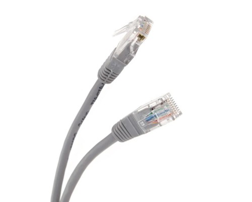 [Коммутационный шнур] Telecom Патч-корд UTP кат.5е 3м серый [NA102_GREY_3.0M] [6242755307308][NA102-3M]