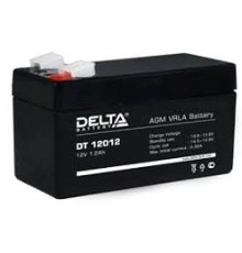 Delta DT 12012 (1.2 А\ч, 12В) свинцово- кислотный аккумулятор  