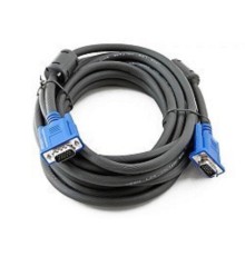 TV-COM Кабель соединительный (QCG341AD) SVGA (15m/15m) 1,8m 2 фильтра [6937510843794 / 6937510900015]