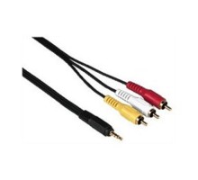 Telecom Кабель соединительный (TAV4545-2) 3.5 Jack (M)/3 RCA (M) [6926123462287]