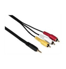 Telecom Кабель соединительный (TAV4545-2) 3.5 Jack (M)/3 RCA (M) [6926123462287]