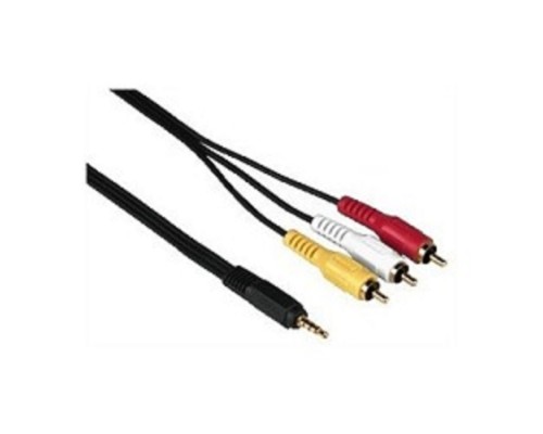 [кабели] Telecom Кабель соединительный (TAV4545-2) 3.5 Jack (M)/3 RCA (M) [6926123462287]