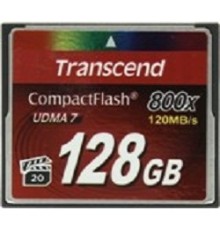 Compact Flash 128Gb Transcend, High Speed (TS128GCF800) 800-x