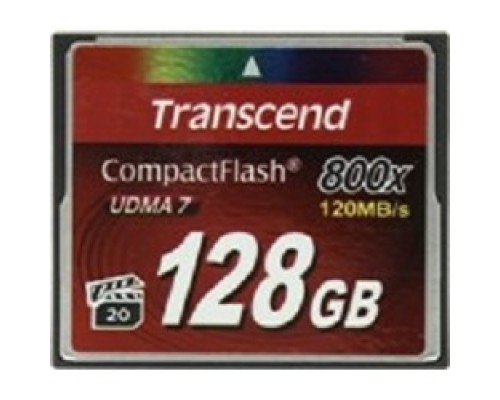 [Карта памяти ] Compact Flash 128Gb Transcend, High Speed (TS128GCF800) 800-x