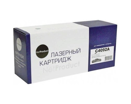[Расходные материалы] NetProduct C4092A/EP-22 Картридж для HP LJ 1100/3200/Canon LBP 800/810/1110/1120, 2,5K