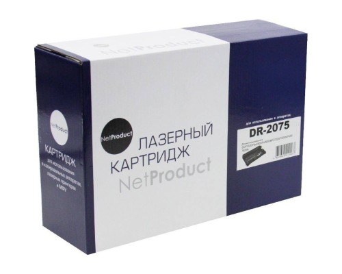 [Расходные материалы] NetProduct DR-2075 Драм-юнит для Brother 2030/2040/2070/7010/7420/7820, 12К