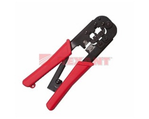 [Монтажный инструмент] Rexant (12-3432-1) Кримпер для обжима 8P8C / 6P6C  (HT-568R)  (TL-568R) 
