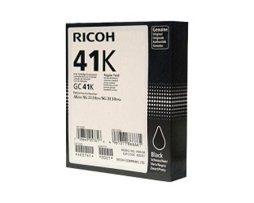 [Расходные материалы] Ricoh Картридж GC41K черный {Aficio 3110DN/DNw/SFNw/3100SNw/7100DN (2500стр)}